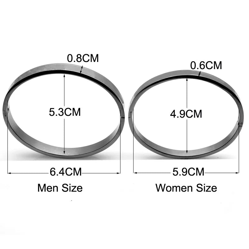 KH Imperial Nail Bracelets & Bangles For Women Luxury Brand Jewelry Stainless Steel Screw Jewelry Pulseiras