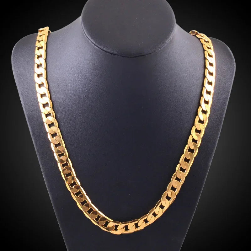 KH Legacy 18K Gold Power Chain – 8MM, Men & women.