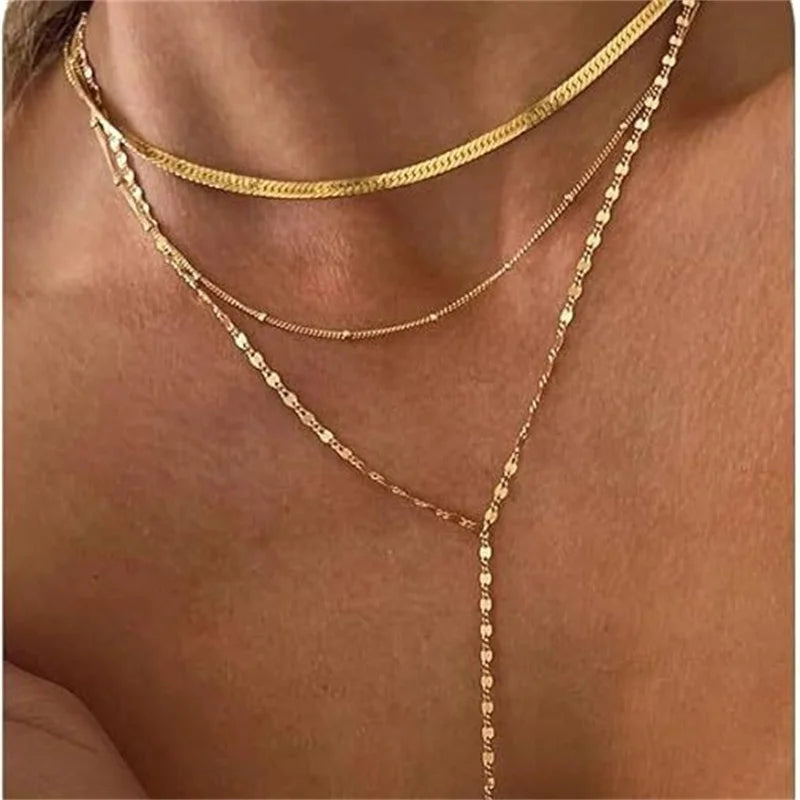 KH Divine Drop Necklace Gold