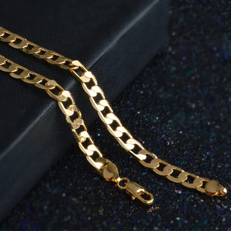 KH Legacy 18K Gold Power Chain – 8MM, Men & women.