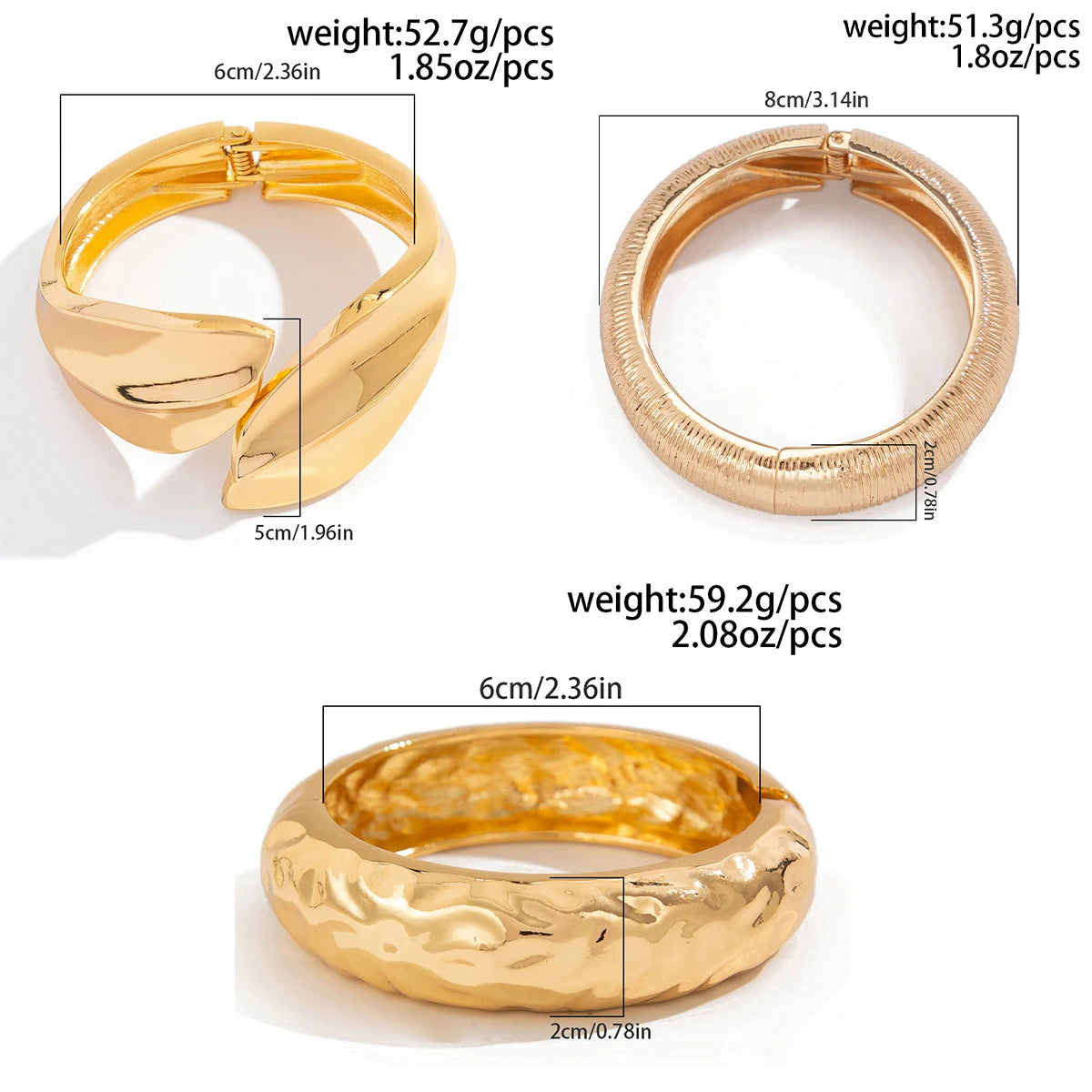 KH Wide Cuff Bangles, designed to embody confidence, elegance, and timeless luxury.