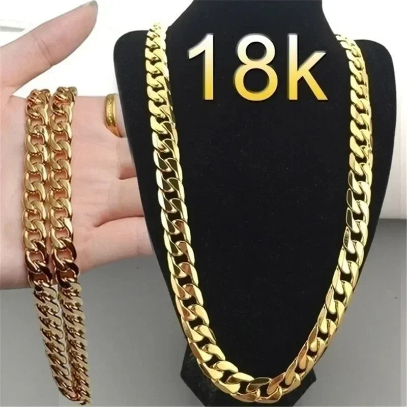 KH Legacy 18K Gold Power Chain – 8MM, Men & women.