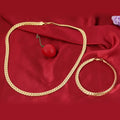 KH Royale 18K Gold & Silver Signature Chain Set 6MM
