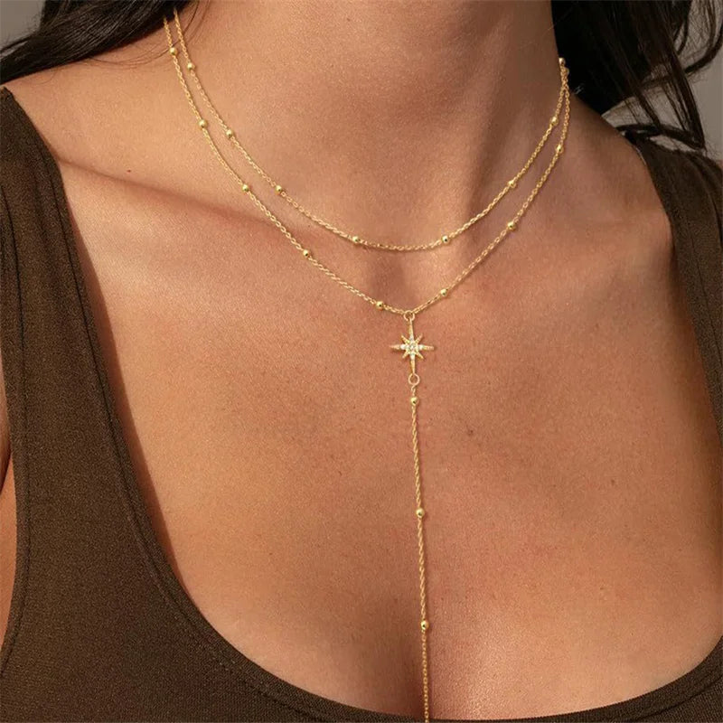 KH Divine Drop Necklace Gold