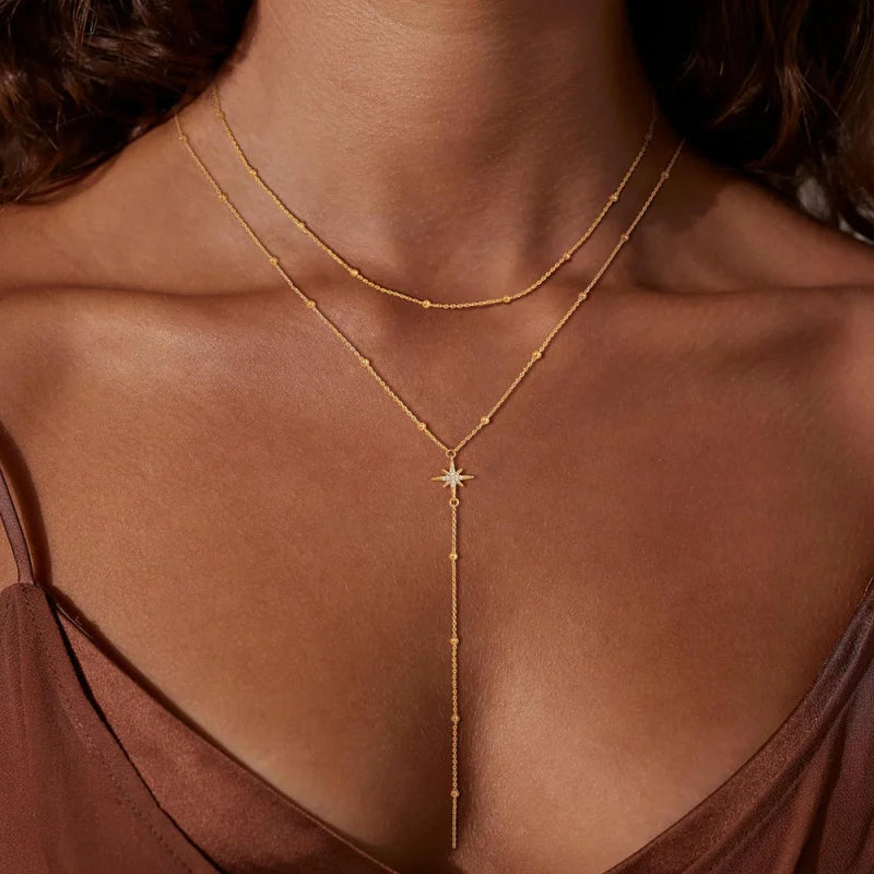 KH Divine Drop Necklace Gold